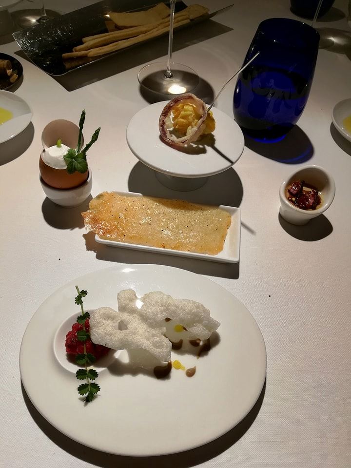 Faro di Capo D’orso- Il benvenuto dello chef