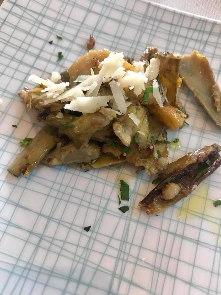 Lo Stuzzichino, carciofi e pecorino