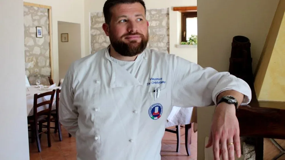 Masseria Mastrangelo lo chef Vincenzo De Cristofano