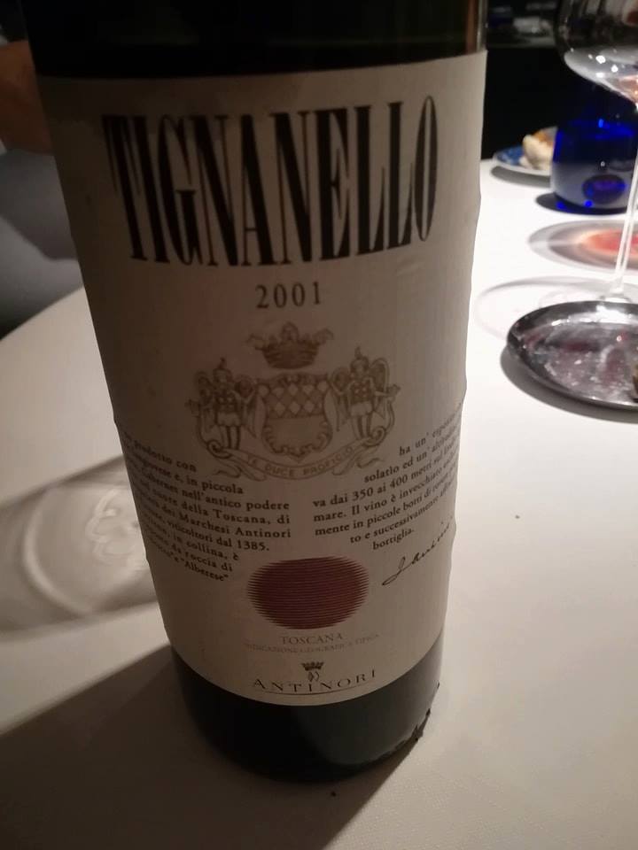 Faro di Capo D’orso Tignanello 2001