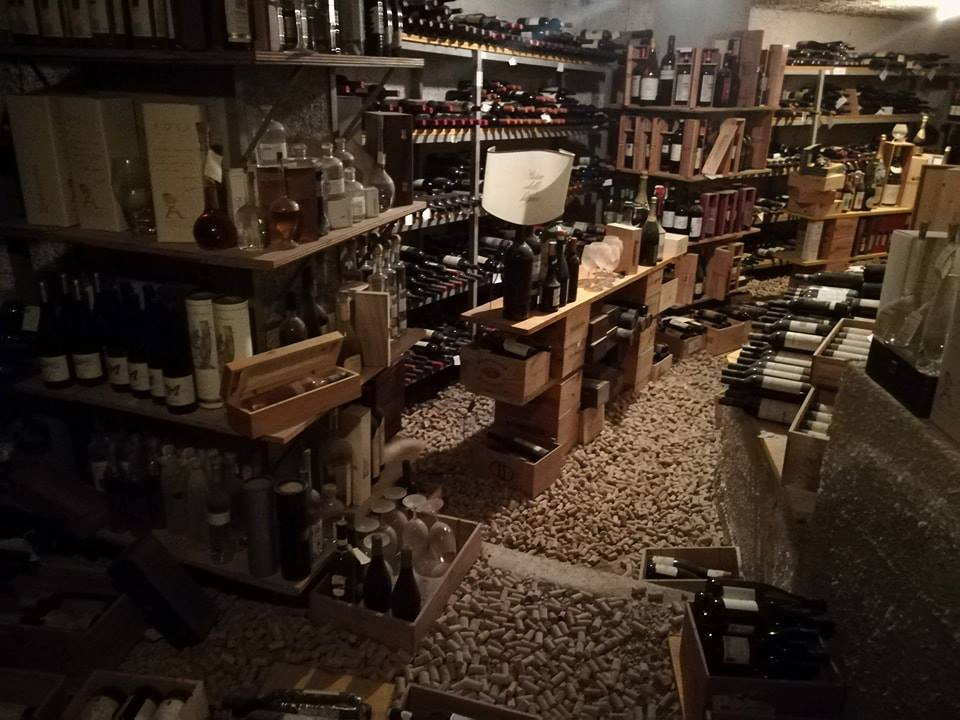 Faro di Capo D’orso - La cantina