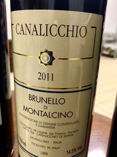 Brunello di Montalcino Franco Pacenti Canalicchio 2011