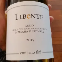 Emiliano Fini, Lazio Malvasia Puntinata IGT Libente 2017