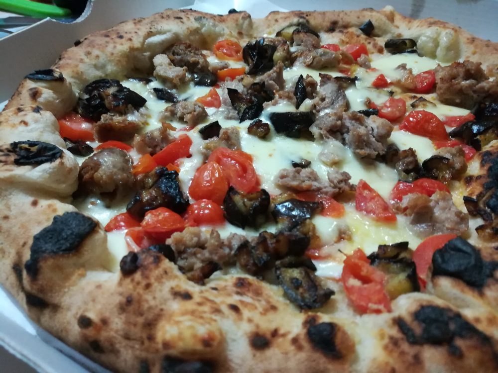 Gennaro Esposito Pizzeria - La Pomoodorini, Salsiccia e Melanazane