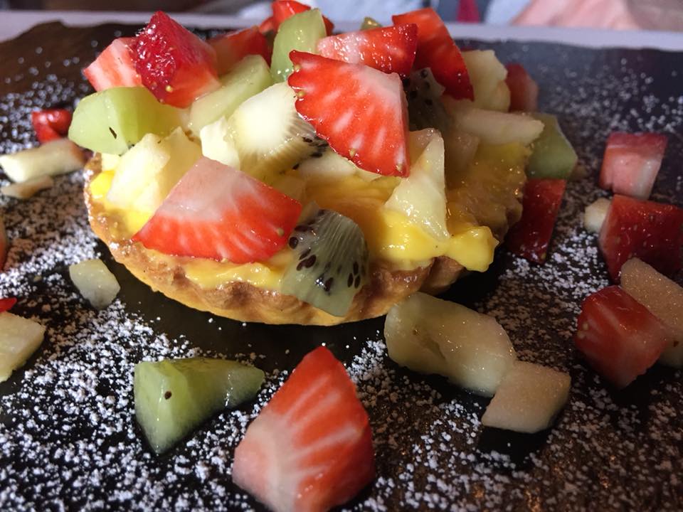 Il Focarile, crostata di frutta fresca