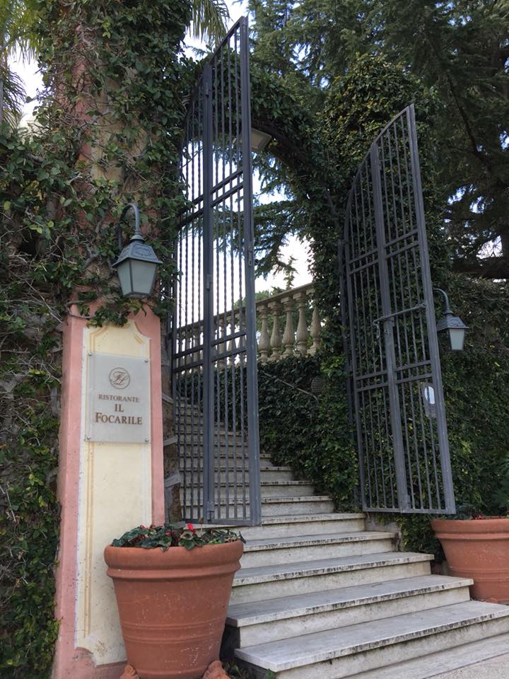 Il Focarile, l'ingresso