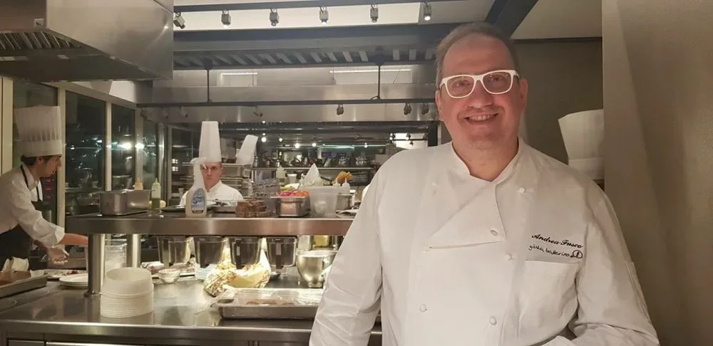 Lo chef Andrea Fusco