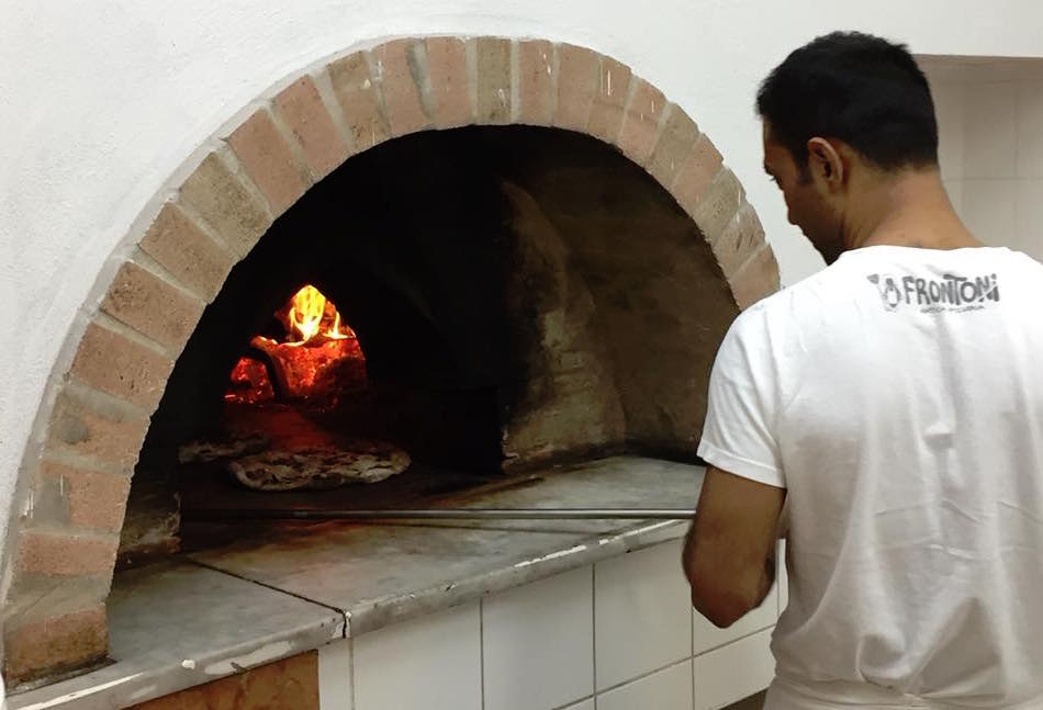 Pizzeria Frontoni, il forno