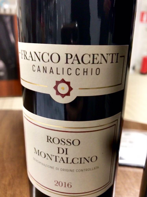 Rosso di Montalcino Franco Pacenti Canalicchio 2016