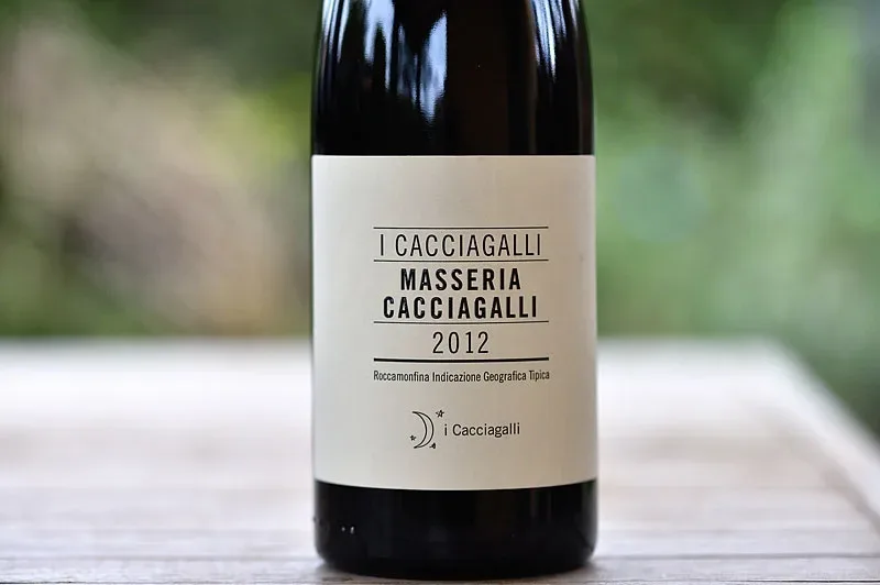 Roccamonfina IGT Masseria Cacciagalli 2012 - I Cacciagalli
