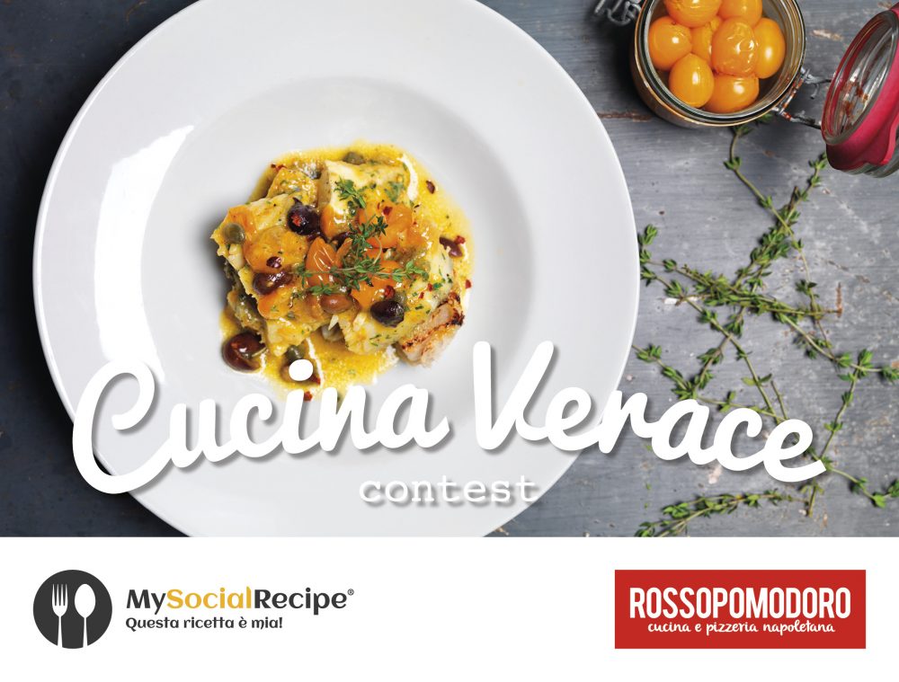 Cucinaverace, promosso da MySocialRecipe e Rossopomodoro