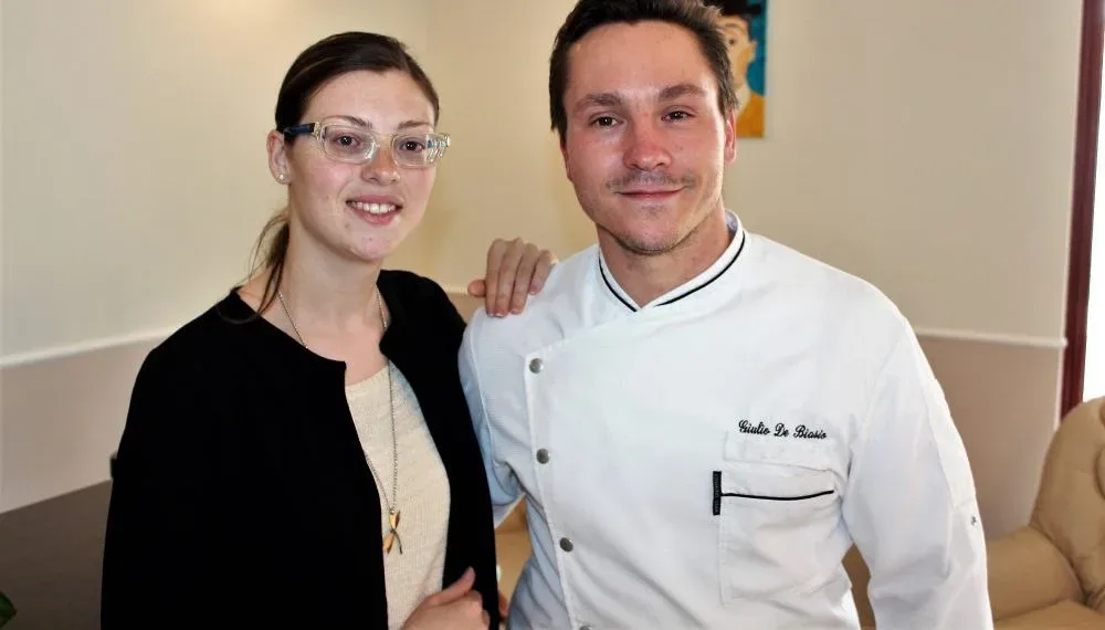 Giulio Restaurant Alessandra Zona e Giulio De Biasio