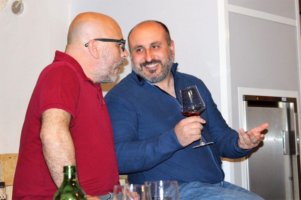 Bistrot26 – il viticoltore Cataldo Calabretta e Giampaolo Gravina