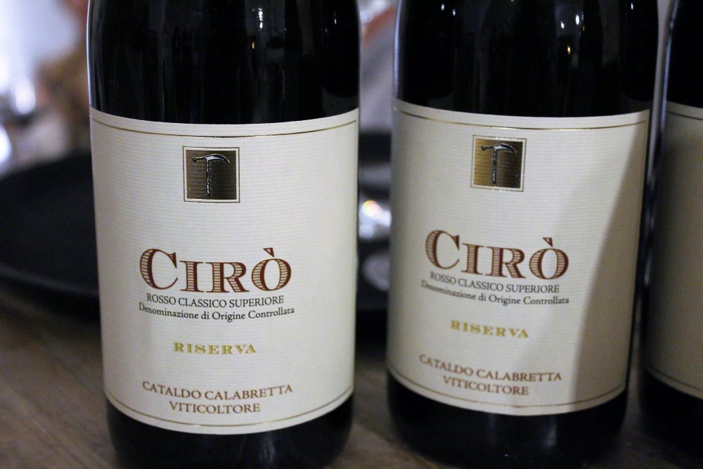 Bistrot 26 – Cataldo Calabretta Ciro' Rosso Superiore