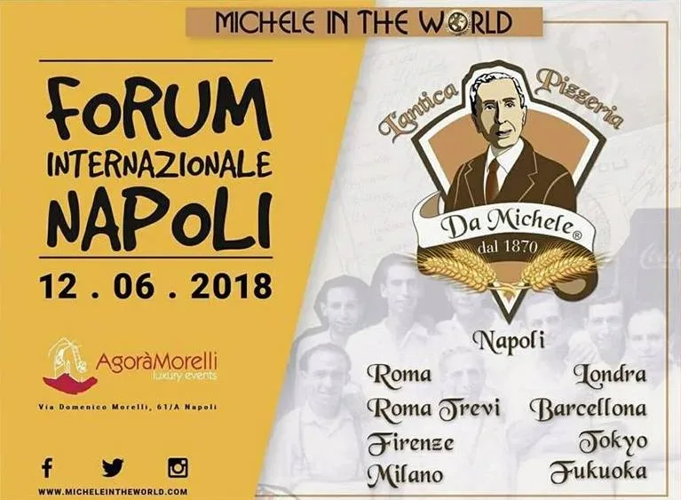 Forum internazionale antica pizzeria da michele in the world