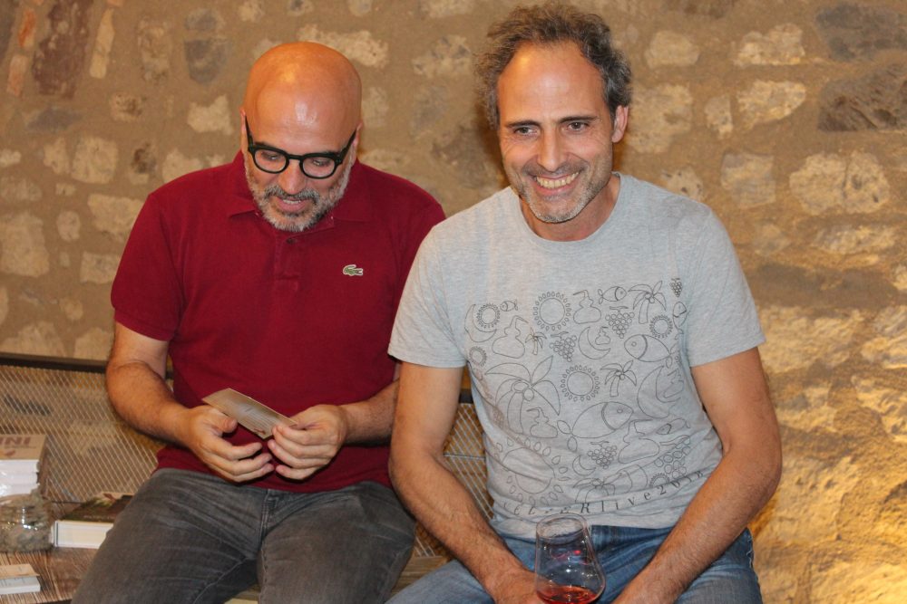 Bistrot26 – il viticoltore Sergio Arcuri e Giampaolo Gravina