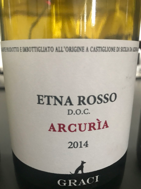 Graci Etna Rosso -contrada Arcuria- 2014