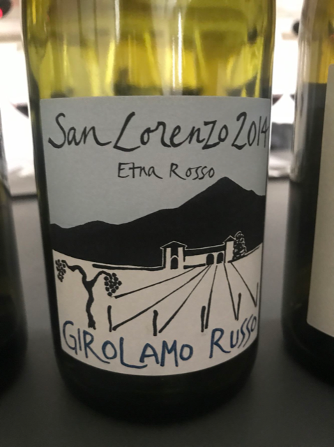 Girolamo Russo Etna rosso DOC San Lorenzo -2014