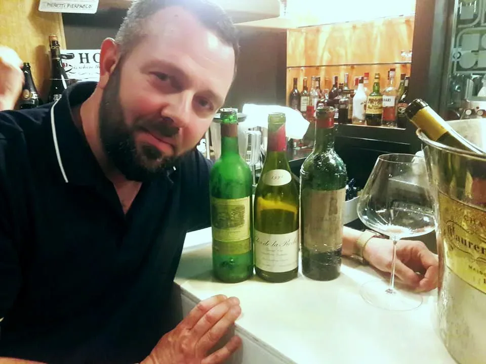 Beppe Pieretti e le sue meravigliose bottiglie