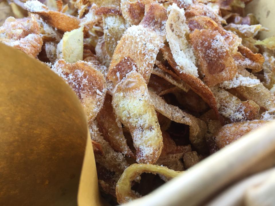 Casali del Pino, bucce di patate fritte