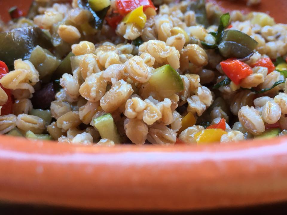 Casali del Pino, farro in insalata