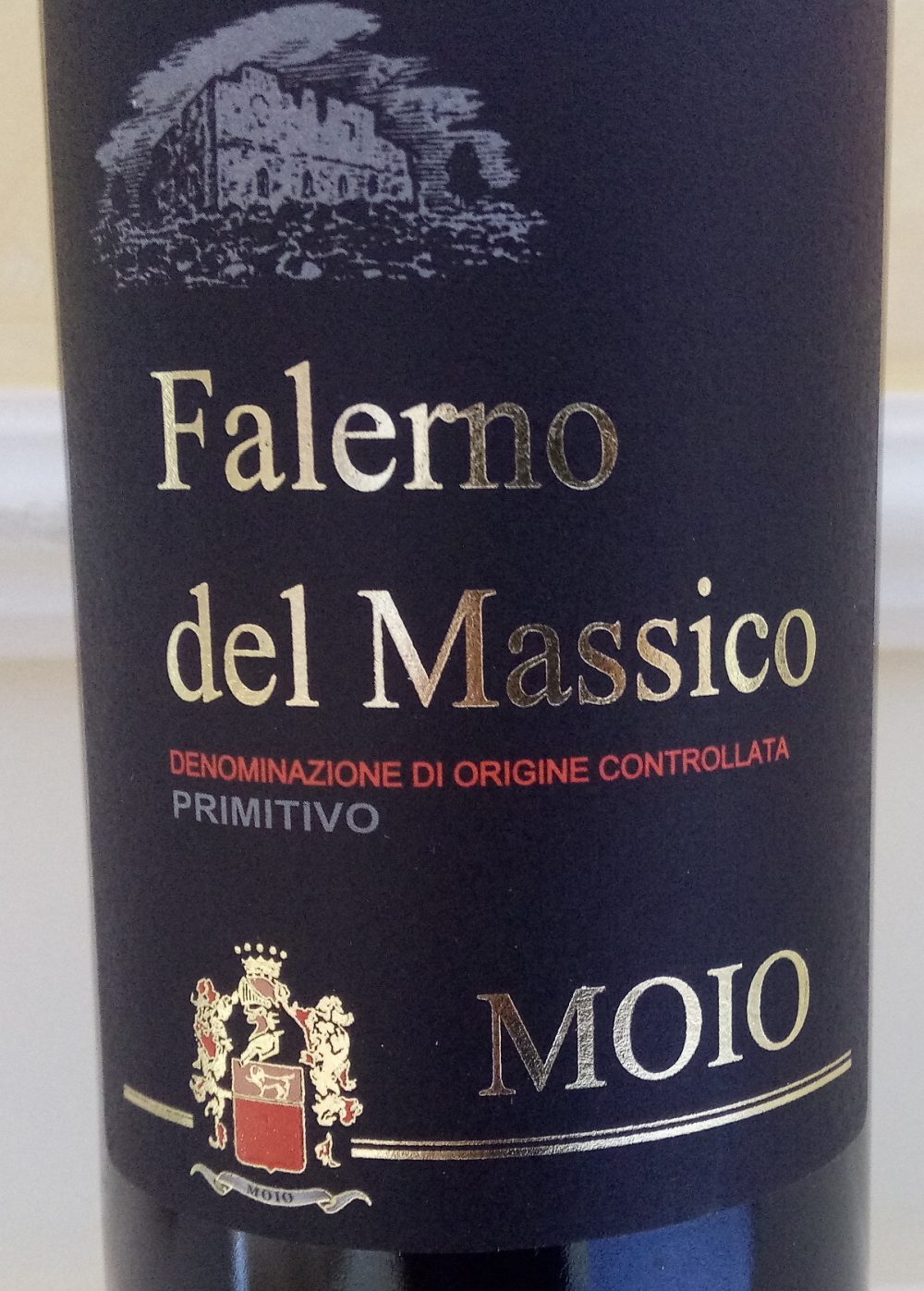 Falerno del Massico Primitivo Doc 2015 Michele Moio