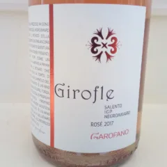 Girofle Negroamaro Rose' Salento Igp 2017 Garofano