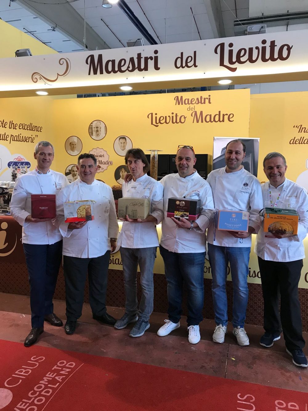 I Maestri del Lievito Madre al Cibus di Parma - maggio 2018