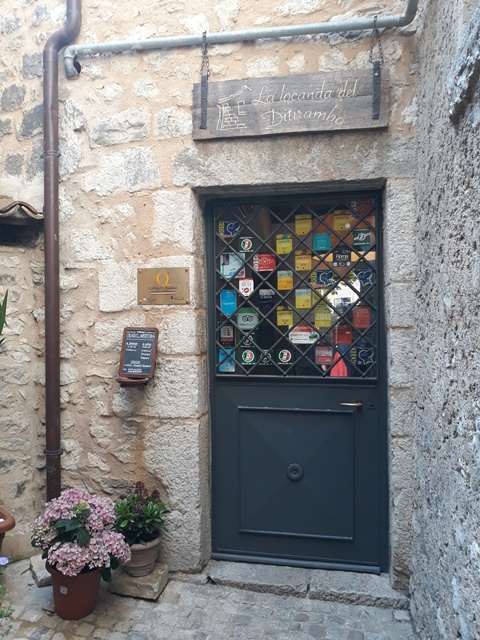 La Locanda del Ditirambo - la porta d'entrata