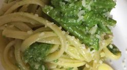 Linguine con asparagi e pecorino