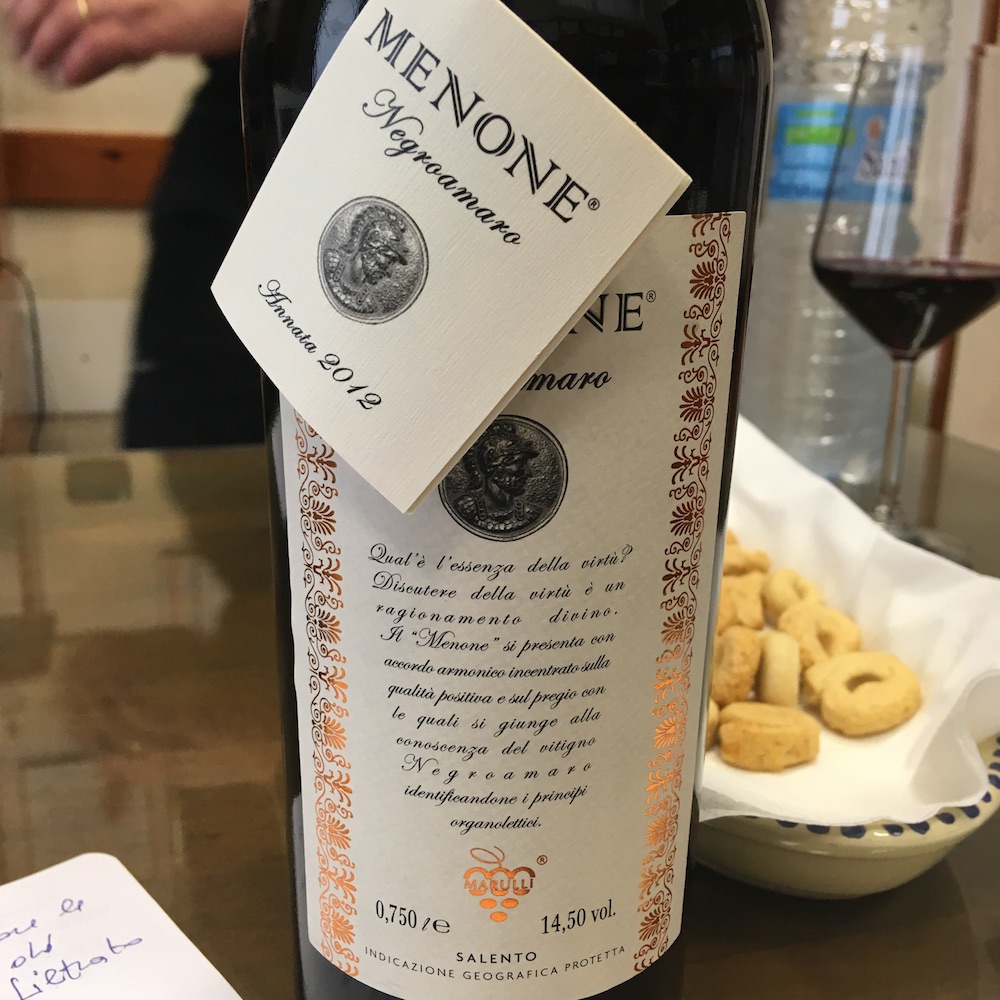 Menone 2012 Igt Rosso Puglia