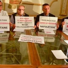 Museo della Pizza a Napoli, la protesta(Foto teresa Lucianelli)
