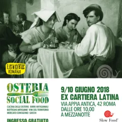 Osterie Social Slow food Roma