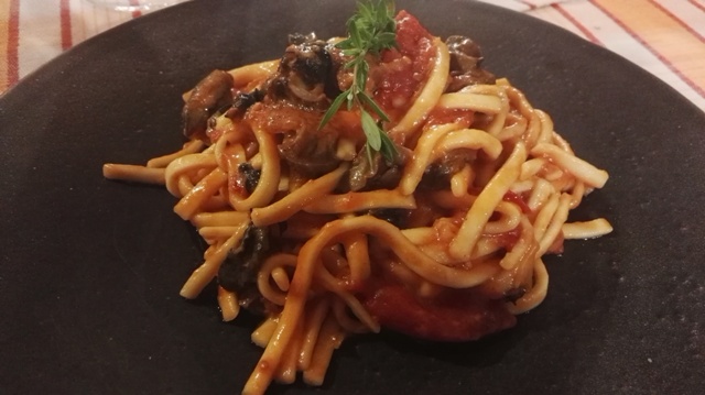 Scialatielli con ragù di lumache