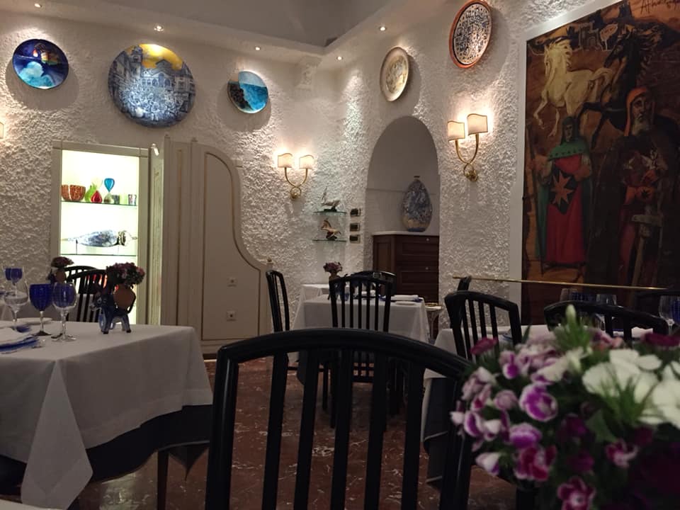 La Caravella di Amalfi, la sala