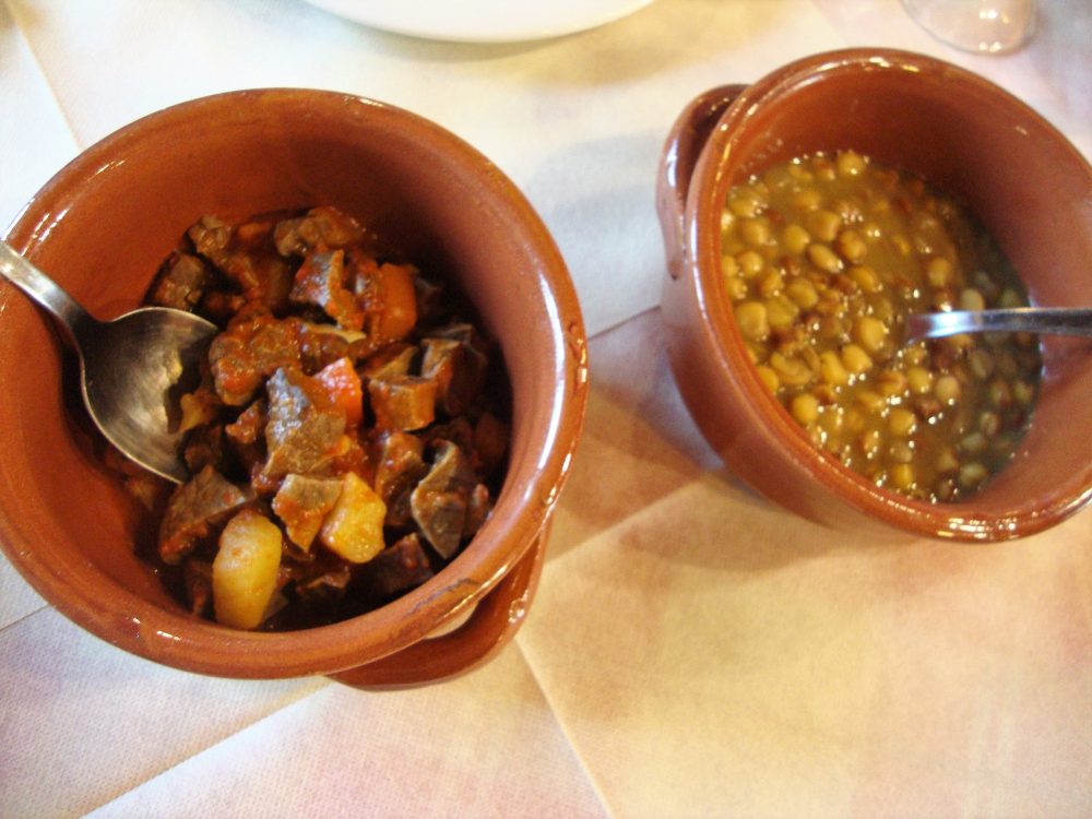 Trattoria La Conca – la zuppa di legumi e il soffritto