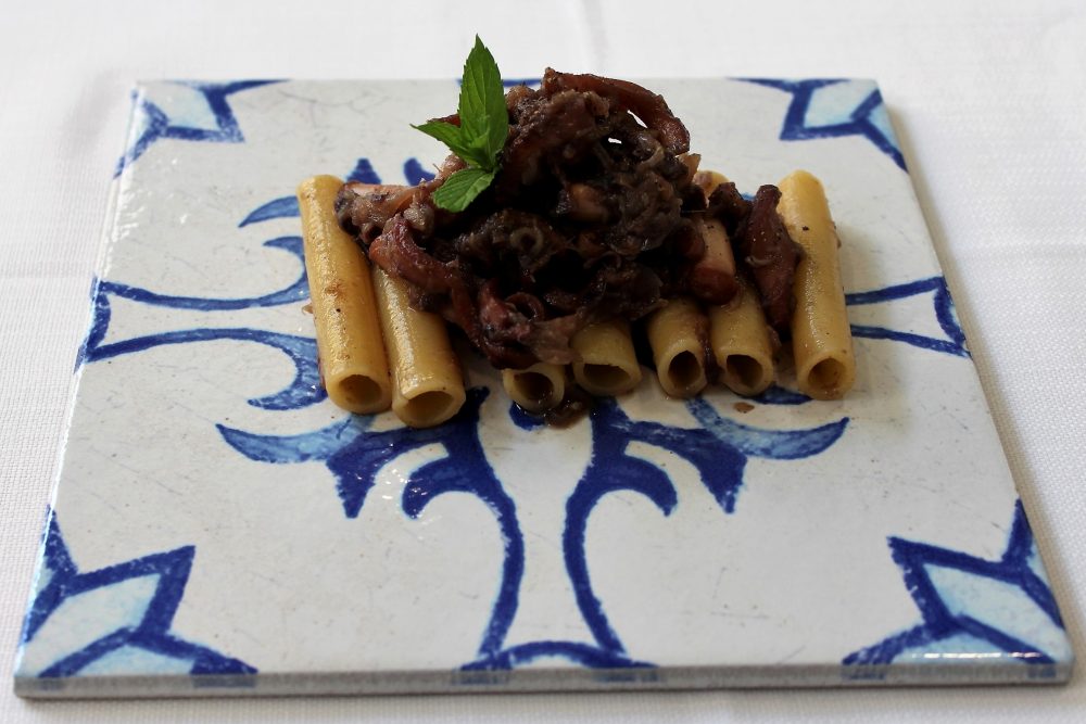 Da.Ni'. Formia – candele Gragnano con genovese di polipetti veraci