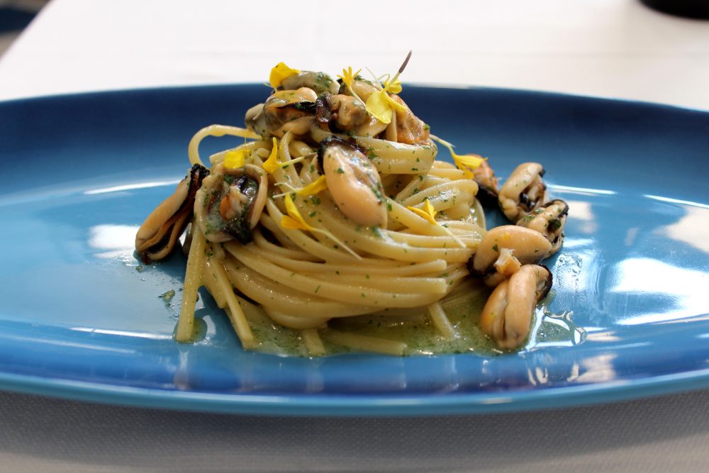 Da.Ni'. Formia – fuori carta la linguina con cozze in bianco