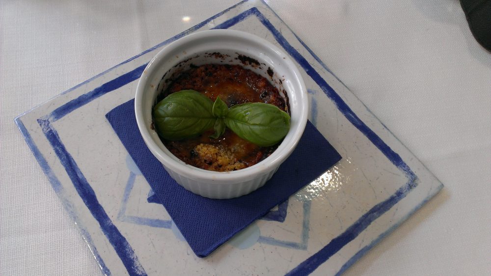 Da.Ni'. Formia – la parmigiana di melanzana