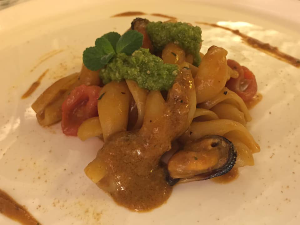  Il Buco a Sorrento, fusillone alla zuppa di cozze