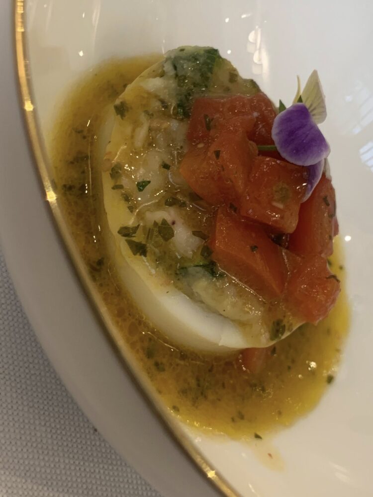 La Caravella Amalfi, totano imbottito