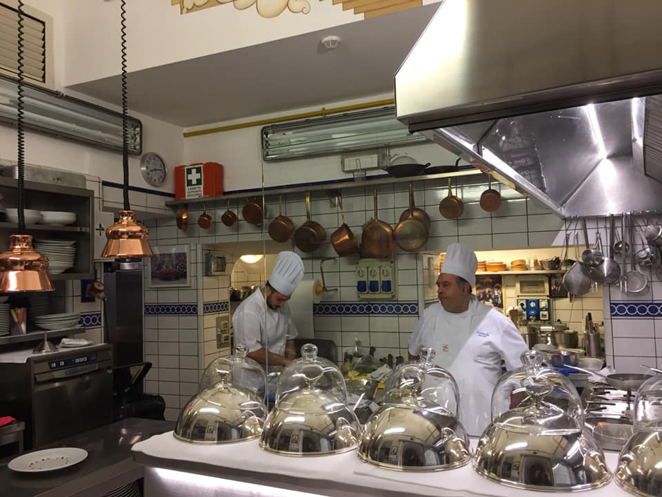 La Caravella, la cucina