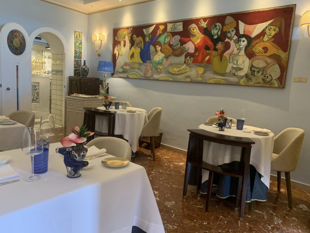 La Caravella Amalfi, la sala