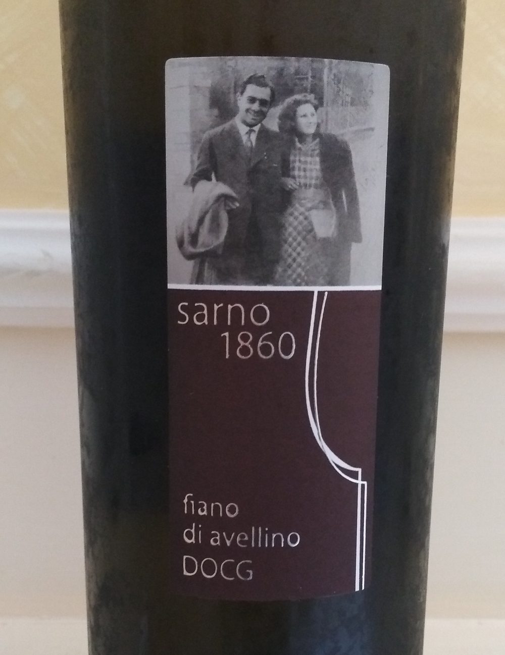 Fiano di Avellino Docg 2016 Tenuta Sarno 1860