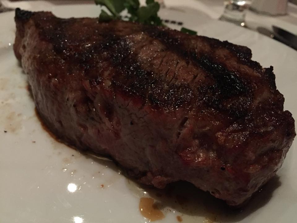 Gallaghers Steakhouse NY sirloin