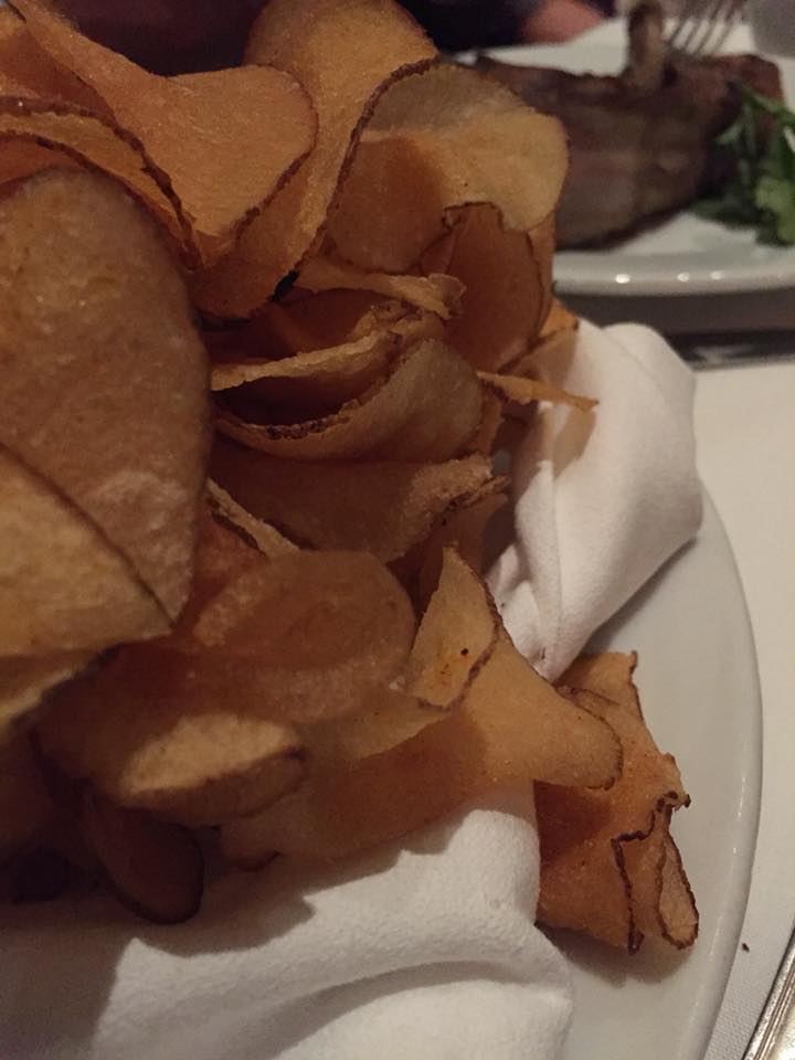 Gallaghers Steakhouse, chips