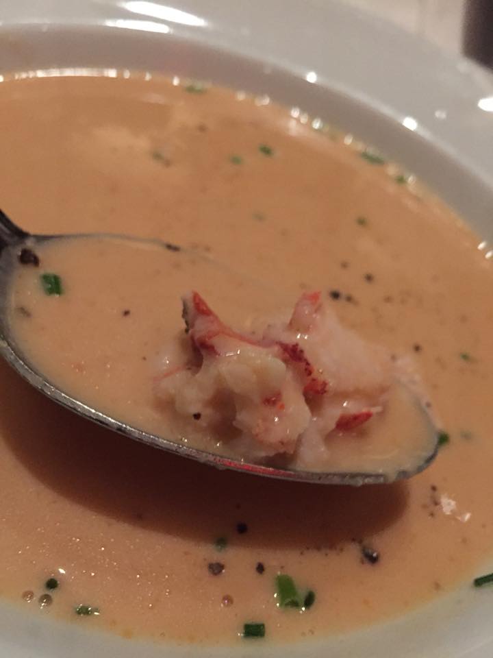Gallaghers Steakhouse, lobster bisque