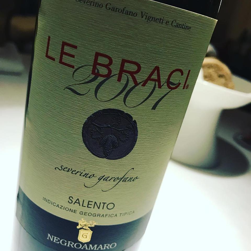 Le Braci 2007 Negroamaro Severino Garofano