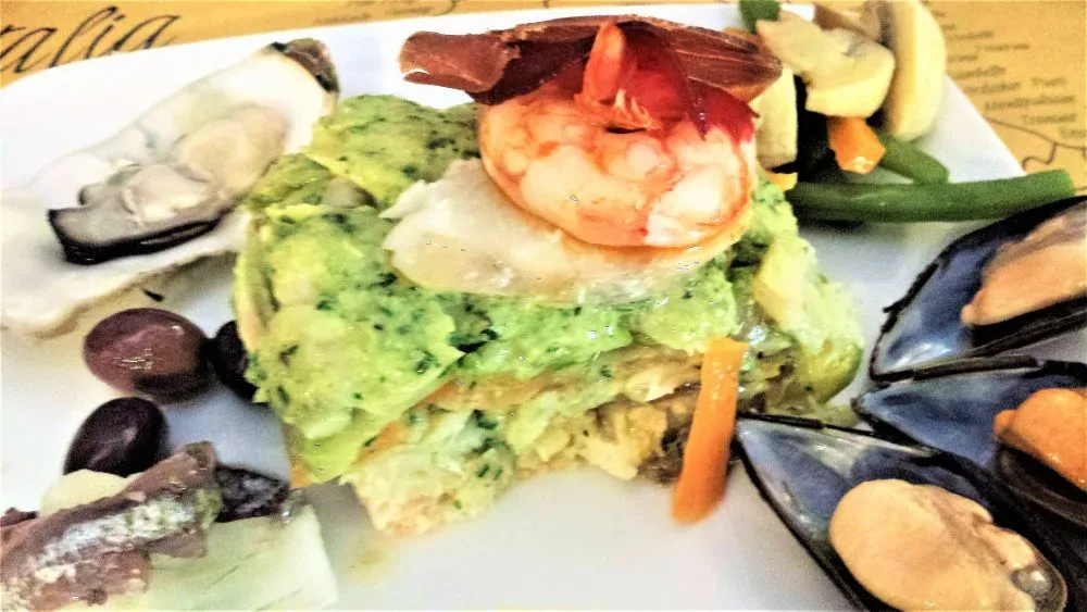 Cappun Magru, Cappon magro