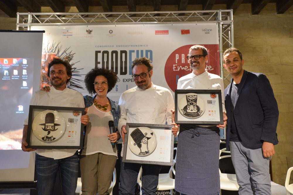 da sx Antonio Zaccardi, Sonia Gioia, Paolo Lopriore, Antonio Guida e Giovanni Pizzolante